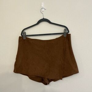 Abercrombie & Fitch Brown Skort